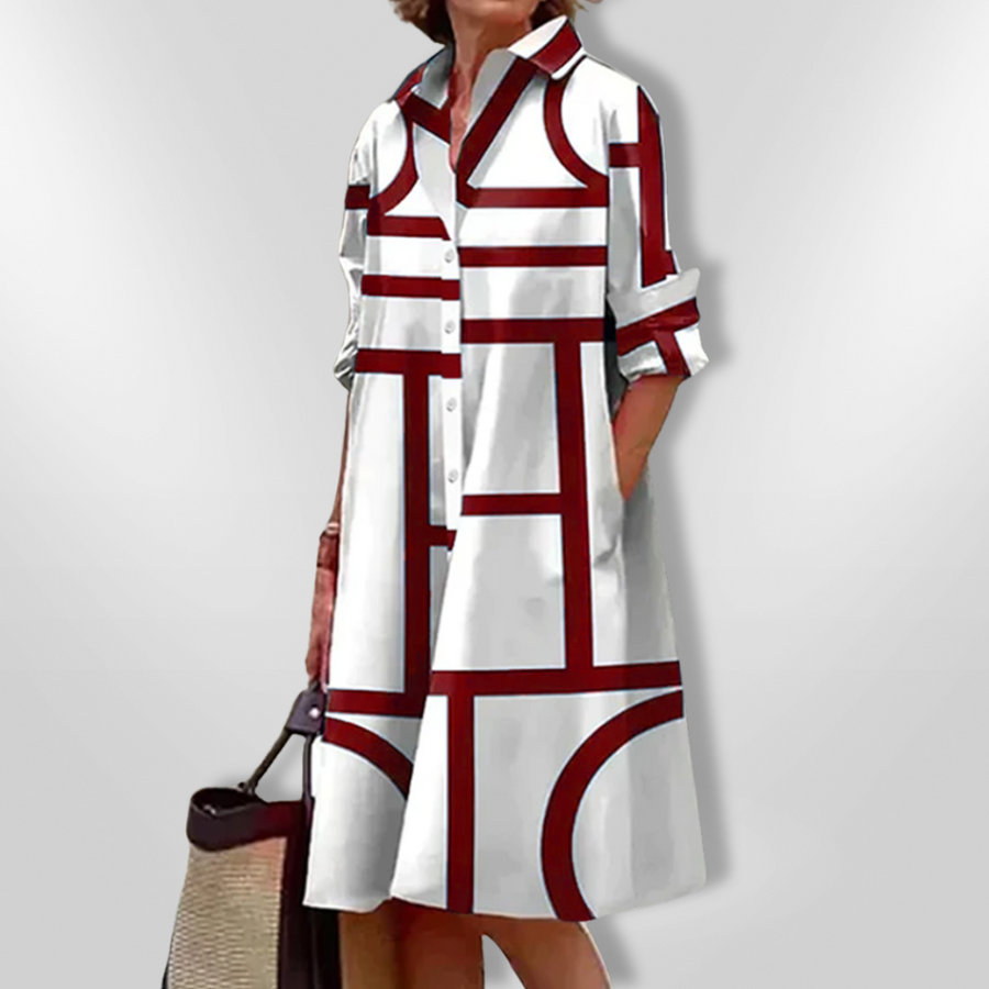 Women’s Everyday Pocketed Midi Dress
