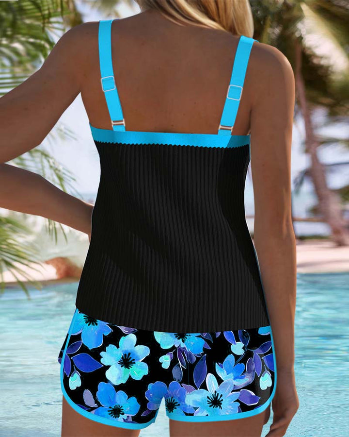 Women's Two-Piece Elegant Tankini Set