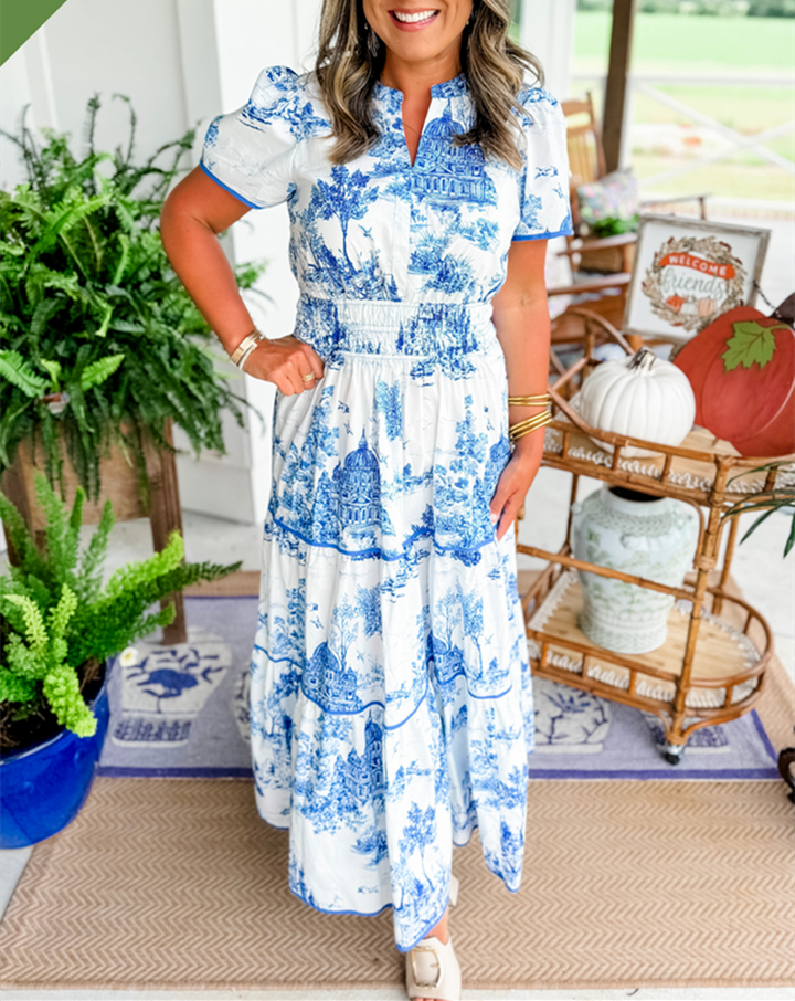Women's Classic Toile Maxi