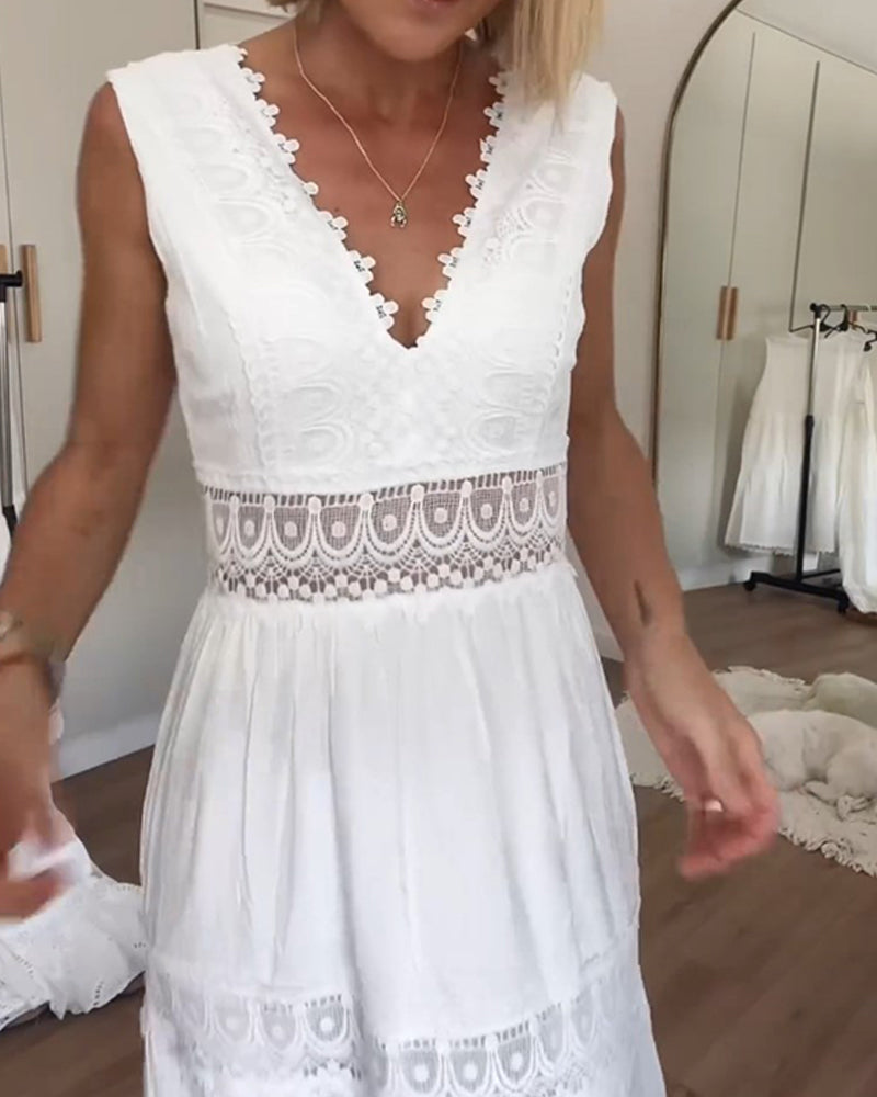 Women's Wrap Boho Flowy Draped Dress