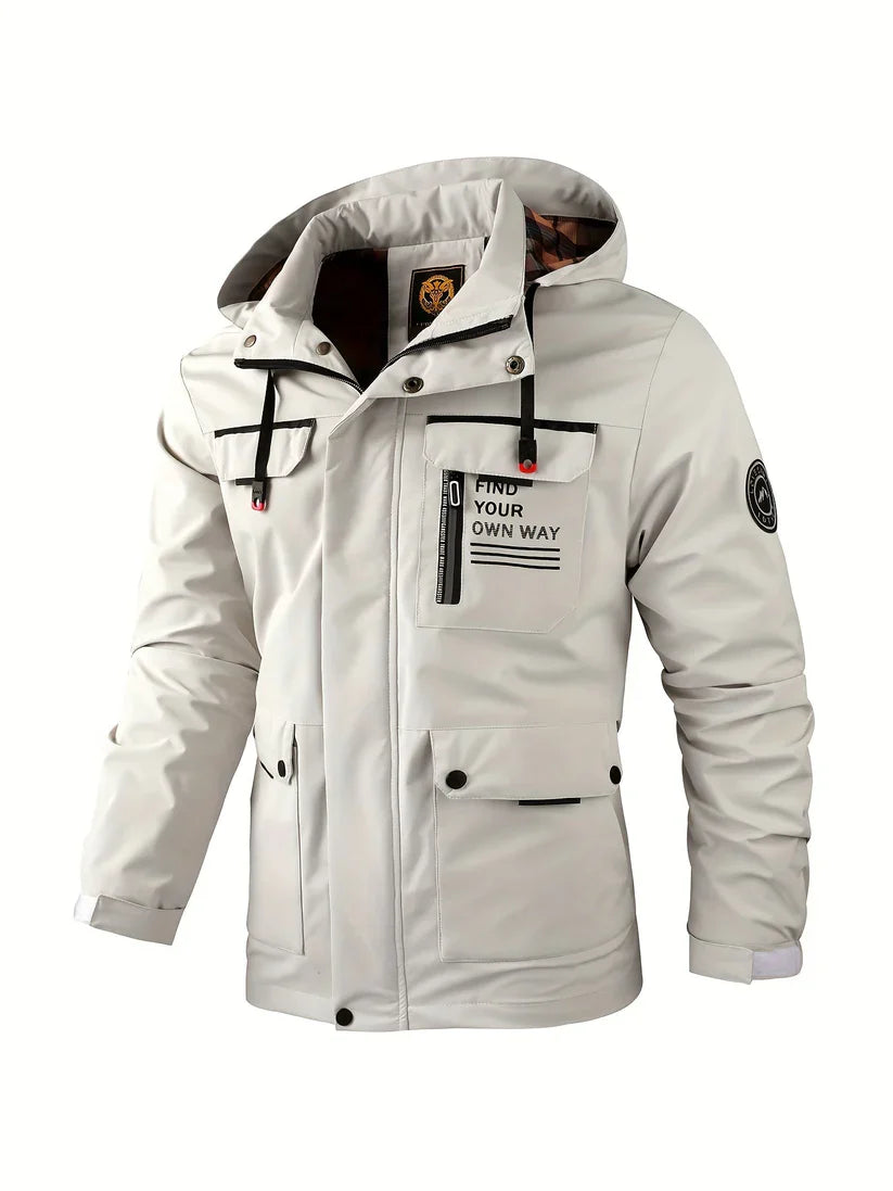 Men’s Hooded Winter Jacket | Casual
