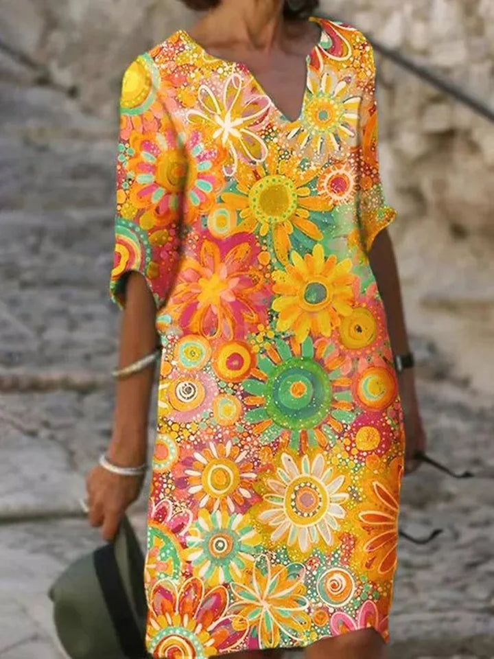 Women's Floral Print Dress