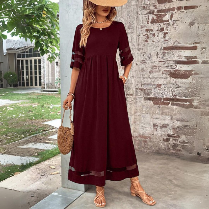 Women's Flattering Elegance Dress With Tummy Coverage
