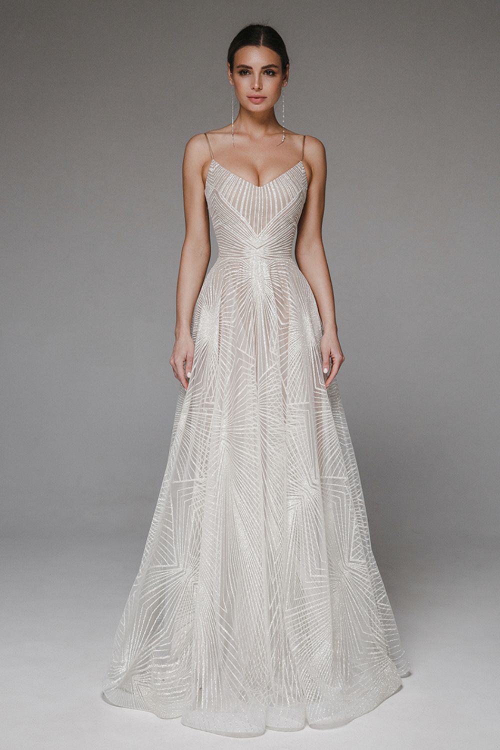Women's Sparkly Floor Length Party Dress