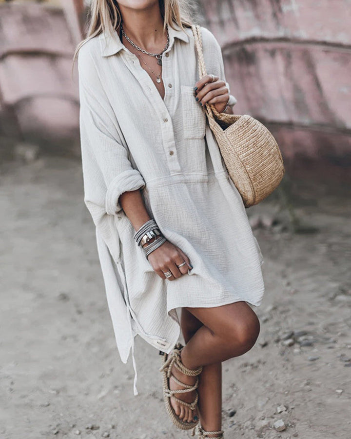 Women's Chic Shirt Dress