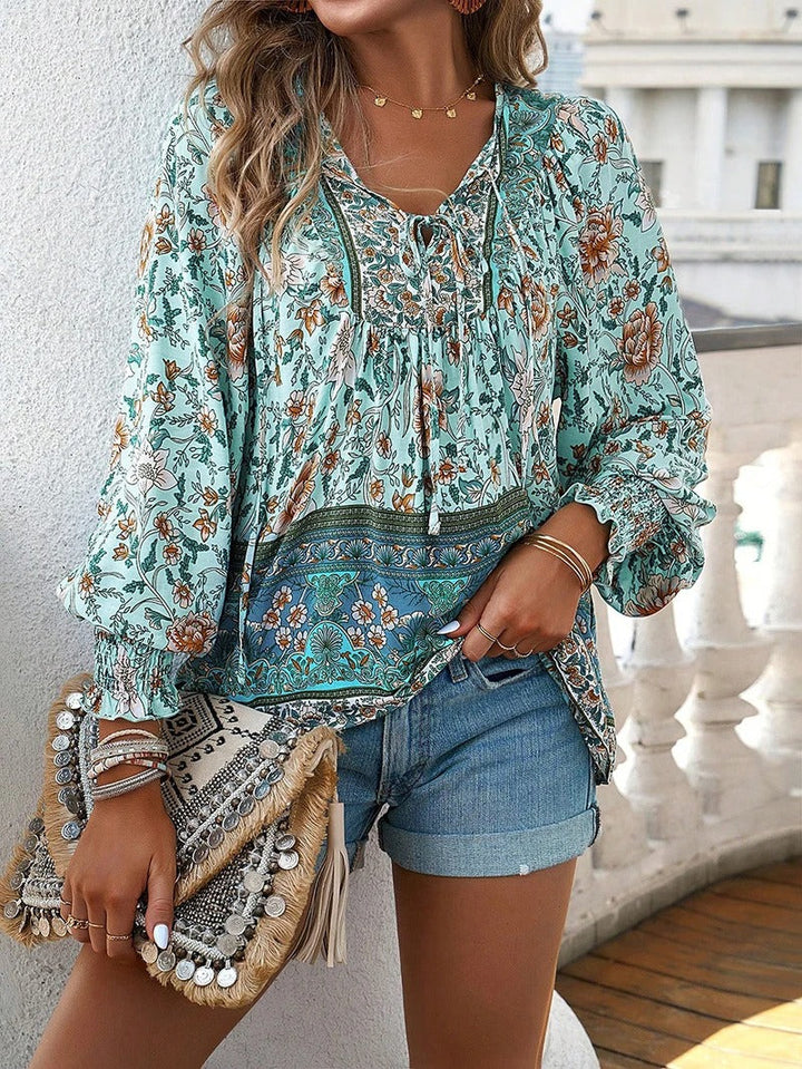 Women's Summer Floral Top