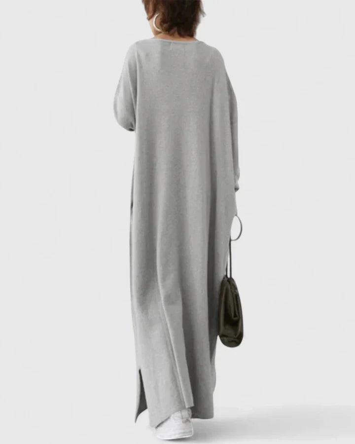 Women’s Comfortable V-Neck Dress
