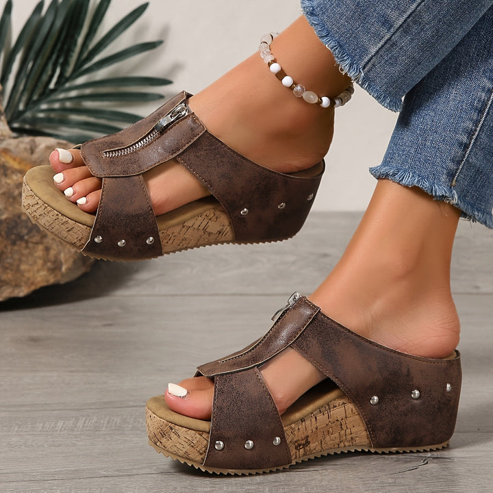 Women's Vintage Style Platform Sandals