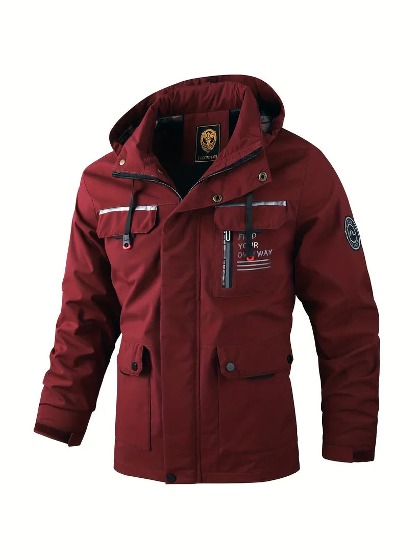 Men’s Hooded Winter Jacket | Casual