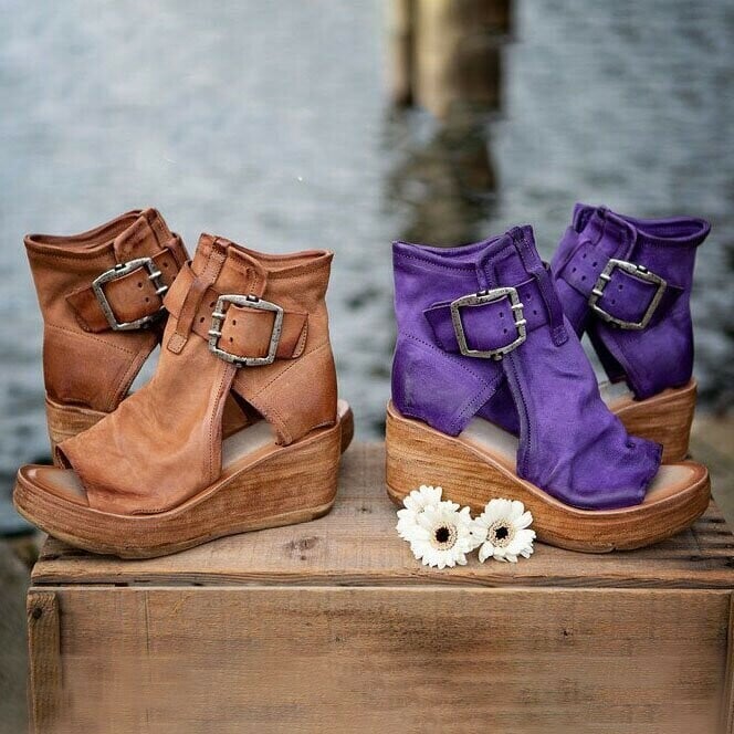 Women’s Stylish Orthopedic Boho Wedge Sandals