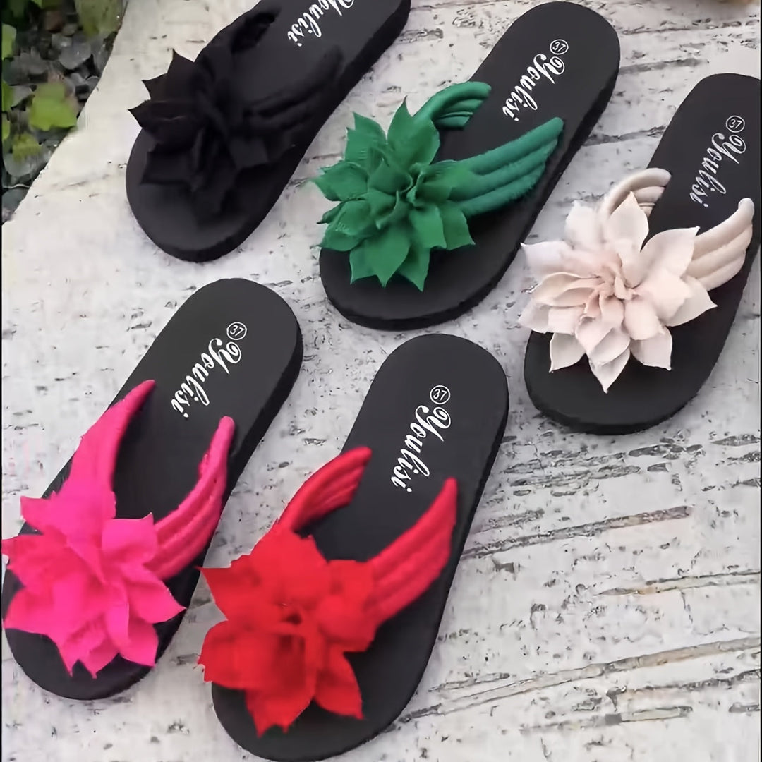 Women's Petal Flip-Flops