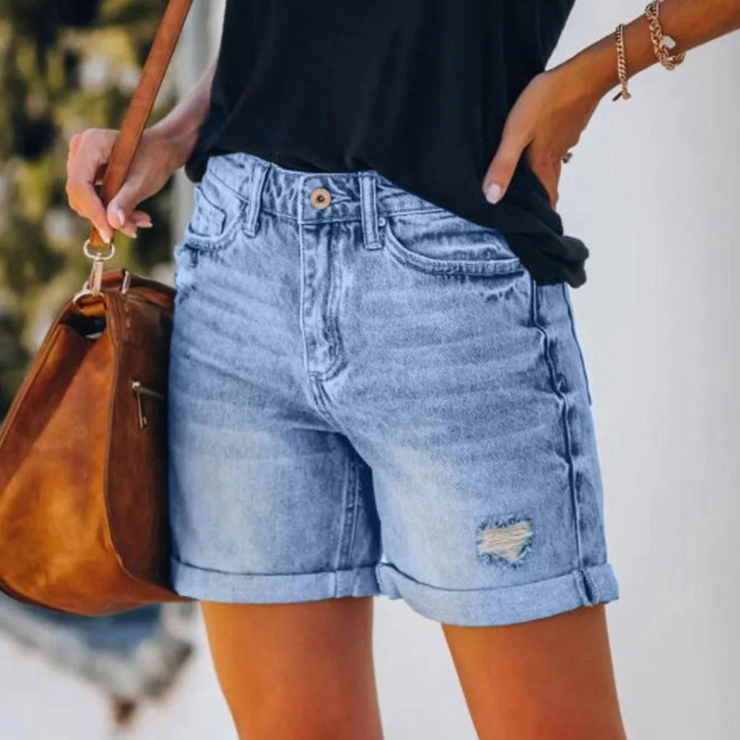 Women's Ladies Shorts - High Waist