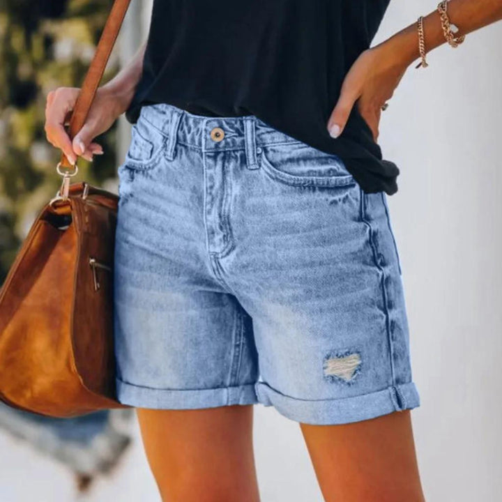 Women's Ladies Shorts - High Waist