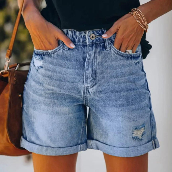 Women's Ladies Shorts - High Waist
