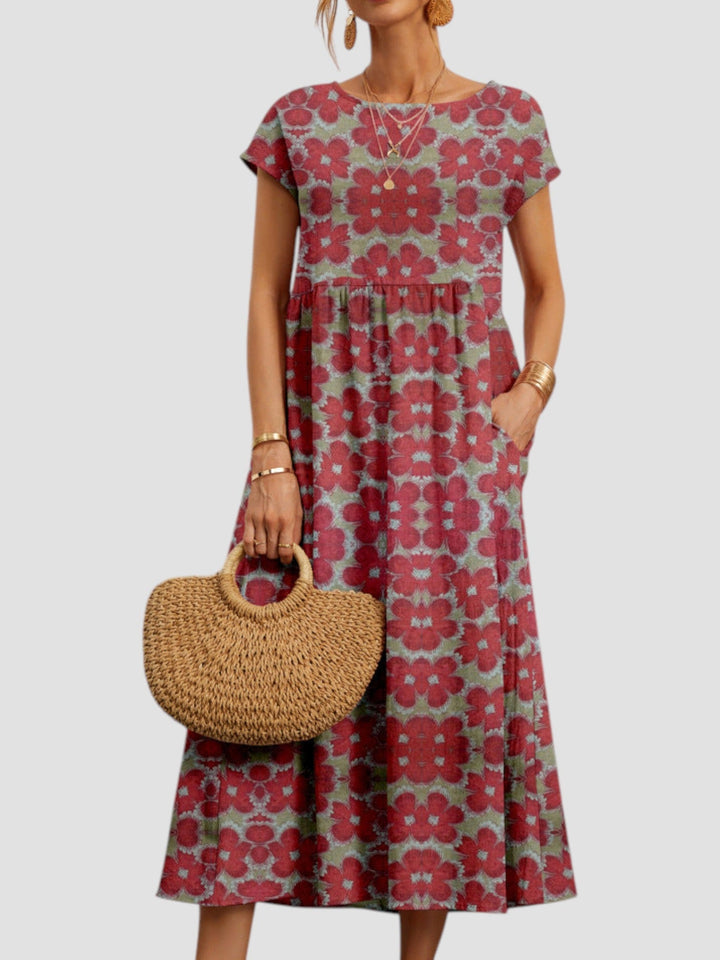 Women's Vintage Maxi Dress