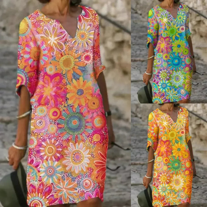 Women's Floral Print Dress