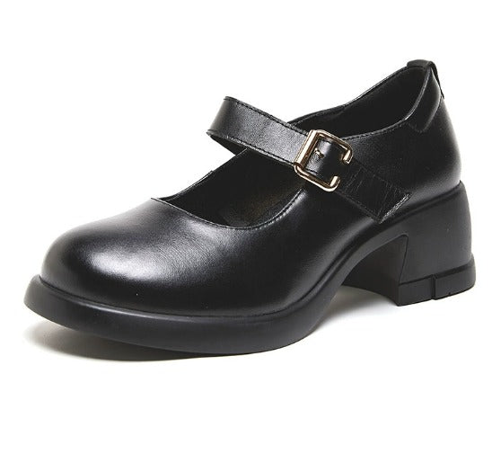 Women's Agnes Leather Mary Janes