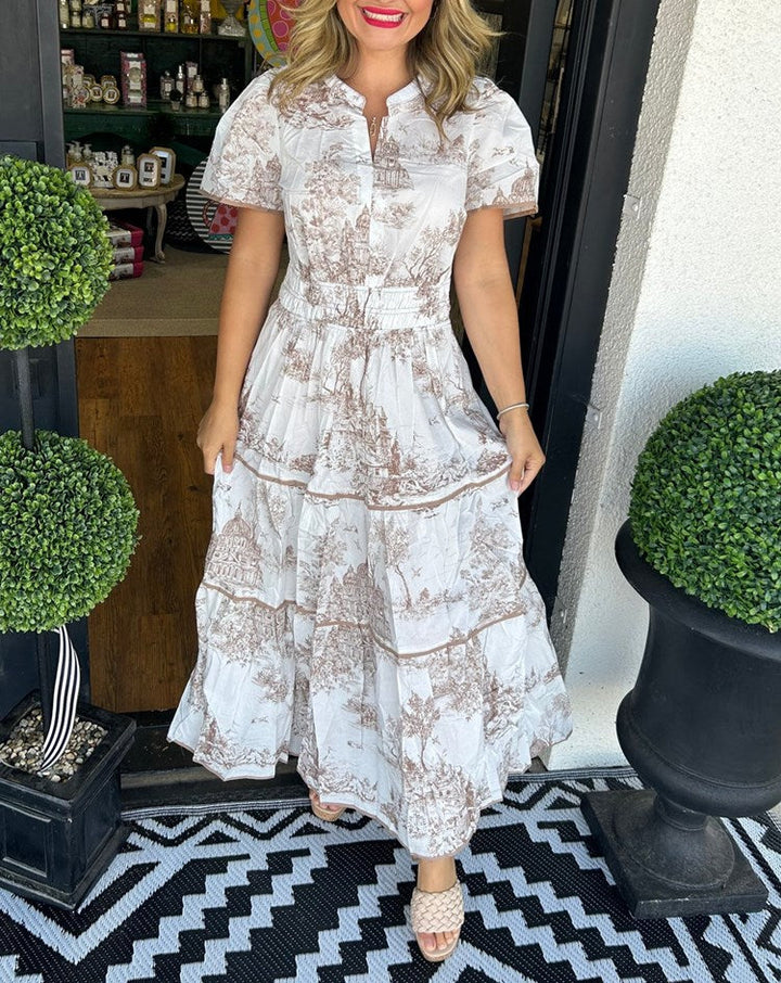 Women's Classic Toile Maxi