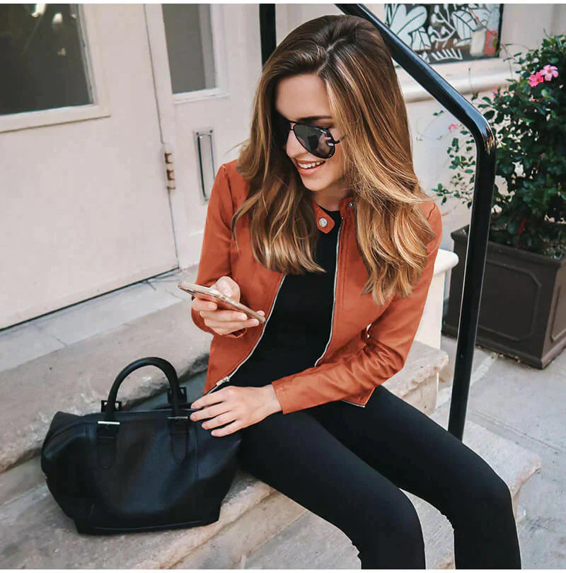 Women's Italian Leather Jacket