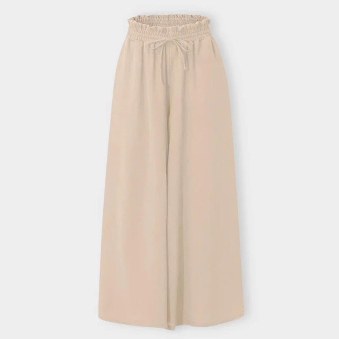 Women's Wide Leg Palazzo Pants High Waist Flowy