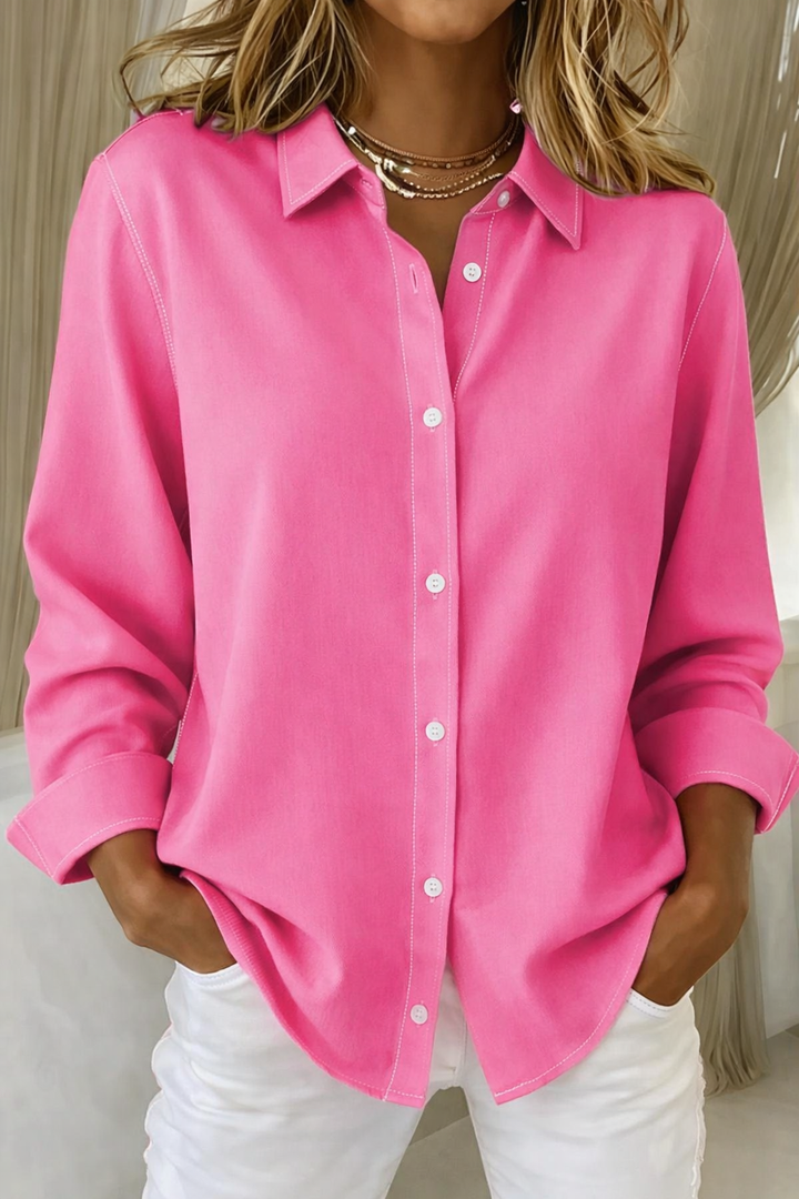Women's Elegant Button Blouse