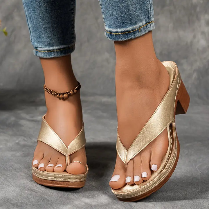 Women's Orthopedic Slippers with Heel