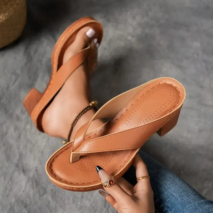 Women's Orthopedic Slippers with Heel