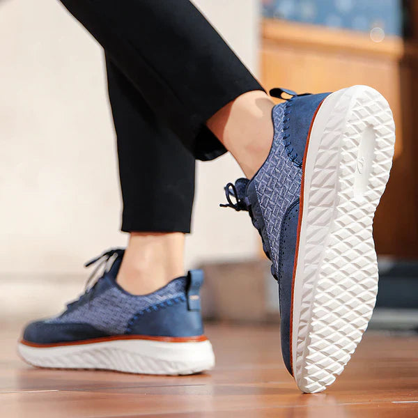 Men’s Oxford Lace-Up Sneakers | Casual