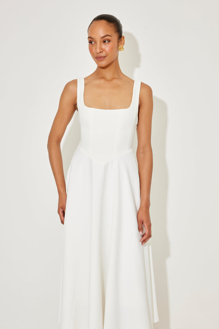 Women's Timeless Flowy Midi Dress