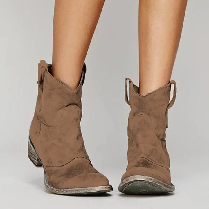 Women’s Western Ankle Boots | Low Heel