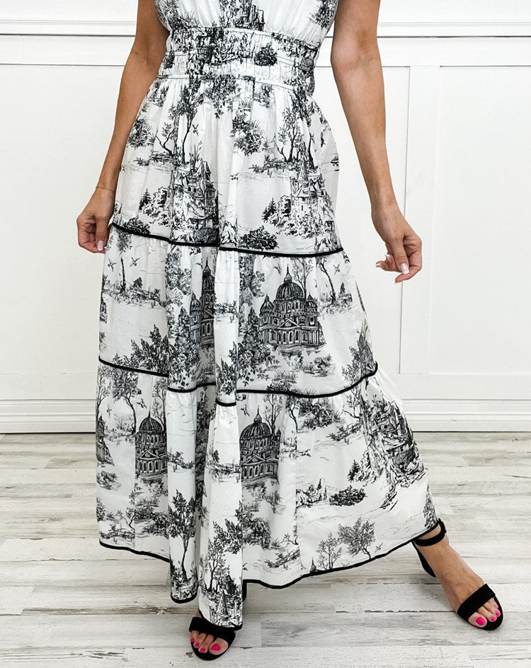 Women's Classic Toile Maxi