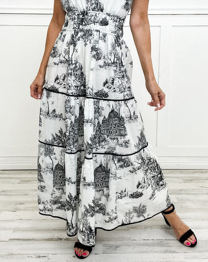 Women's Classic Toile Maxi