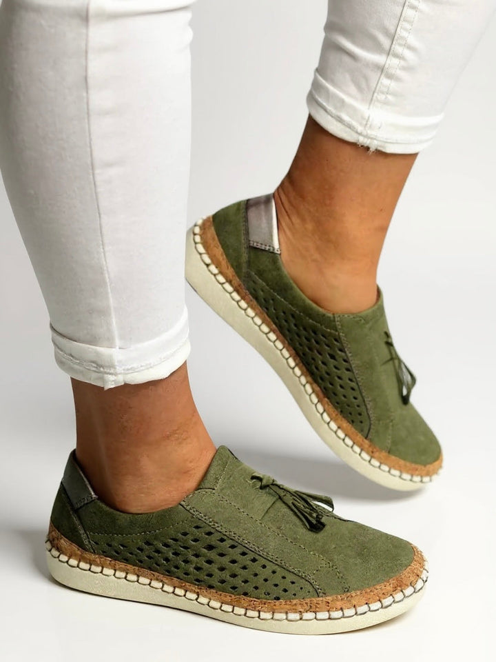 Women's Tassel Slip-Ons