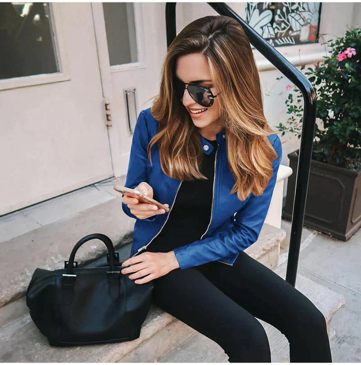 Women's Italian Leather Jacket