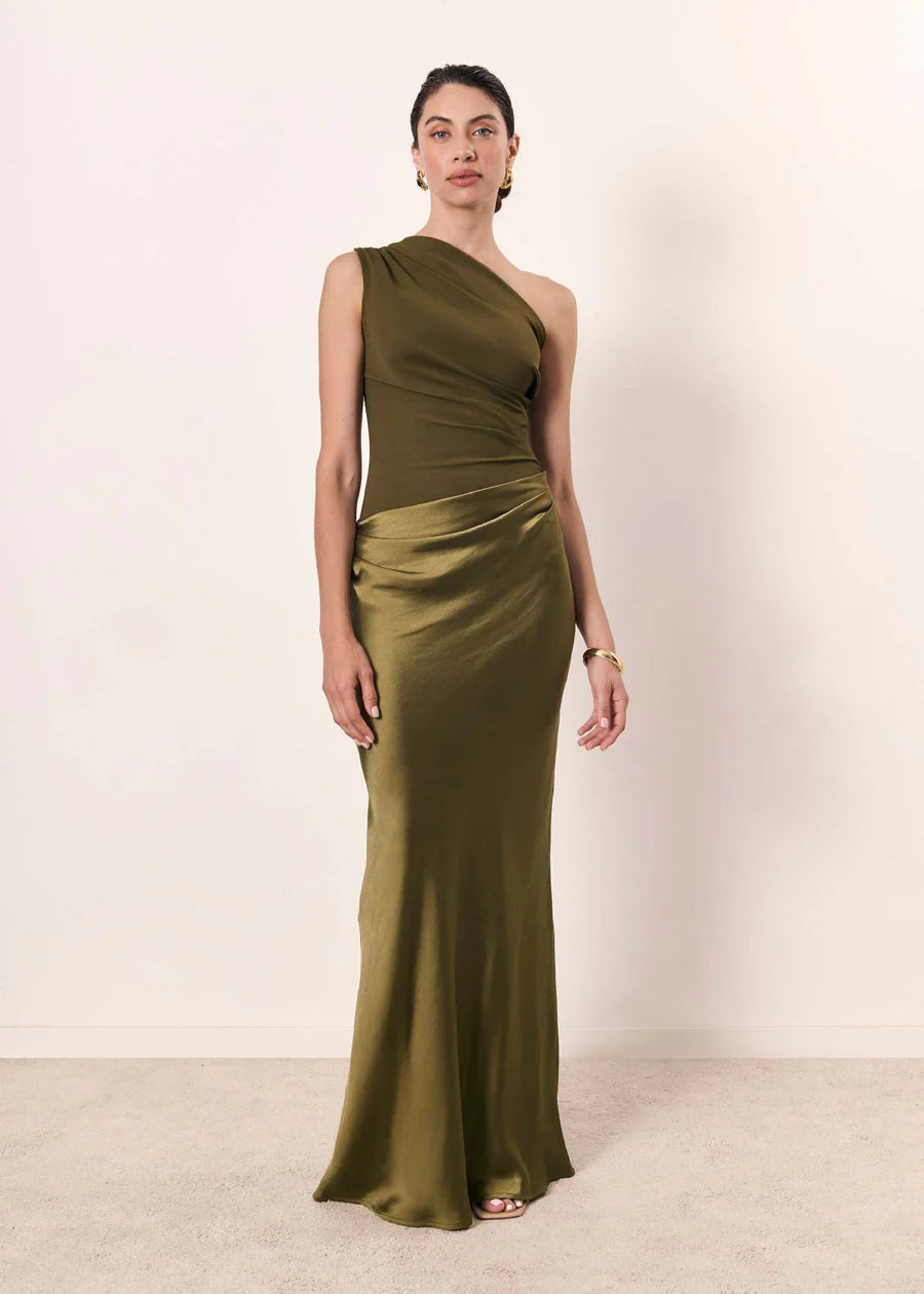 Women’s One Shoulder Evening Dress | Maxi