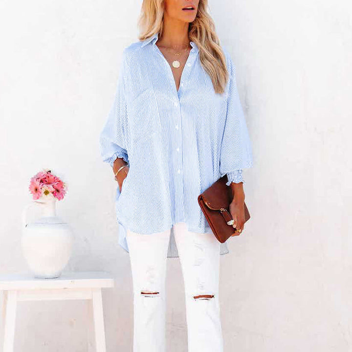 Women's Oversized Button Up Shirt