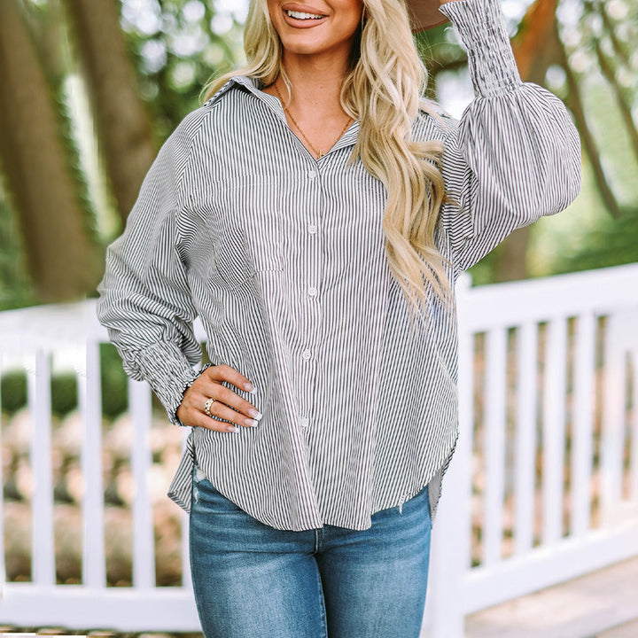 Women's Oversized Button Up Shirt