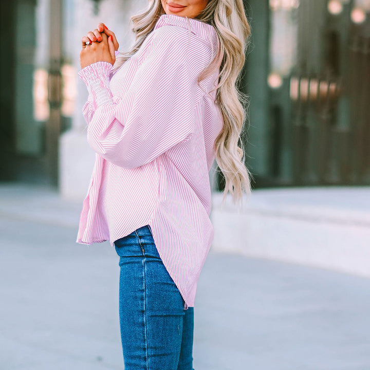 Women's Oversized Button Up Shirt