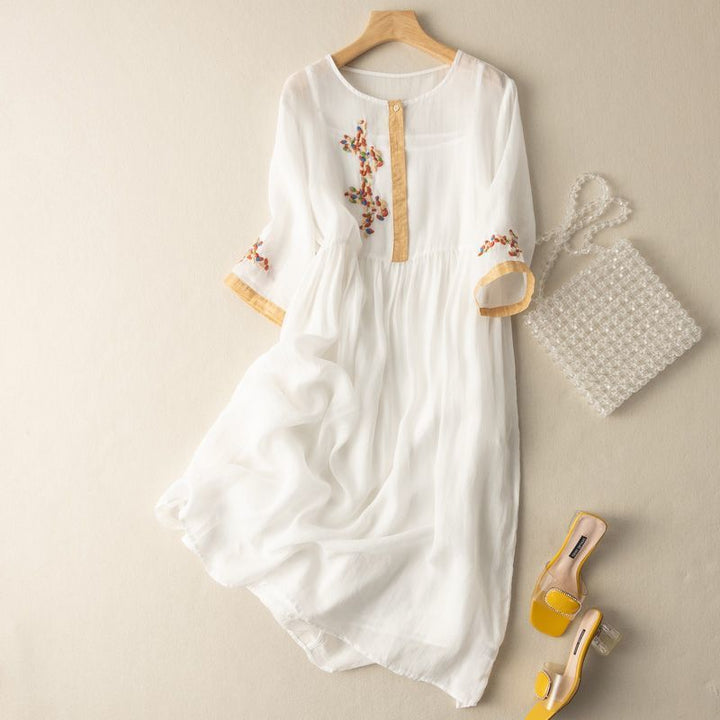 Women's Pattern Relaxed Midi Dress