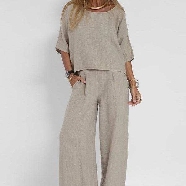 Women's Relaxed-Fit Elegant Set