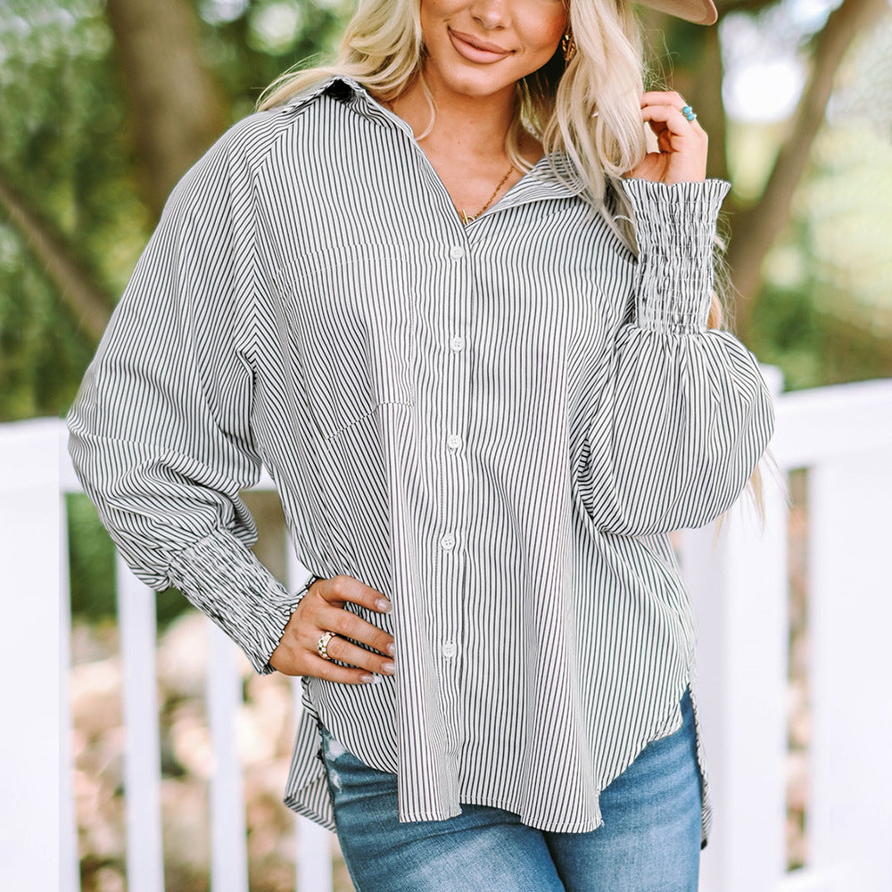 Women's Oversized Button Up Shirt