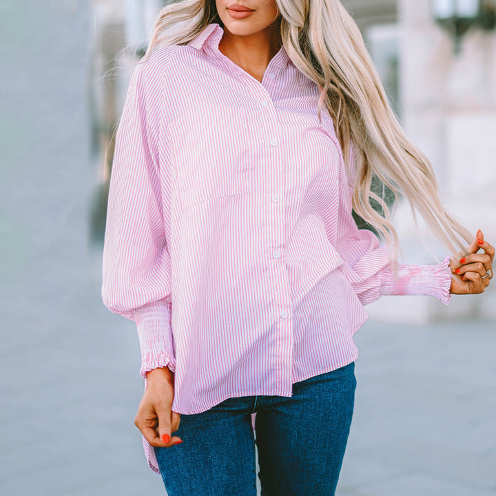 Women's Oversized Button Up Shirt