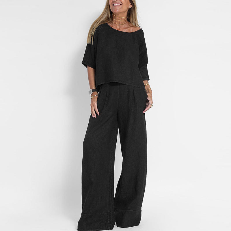 Women's Relaxed-Fit Elegant Set