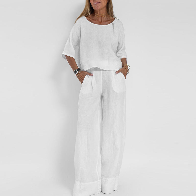 Women's Relaxed-Fit Elegant Set