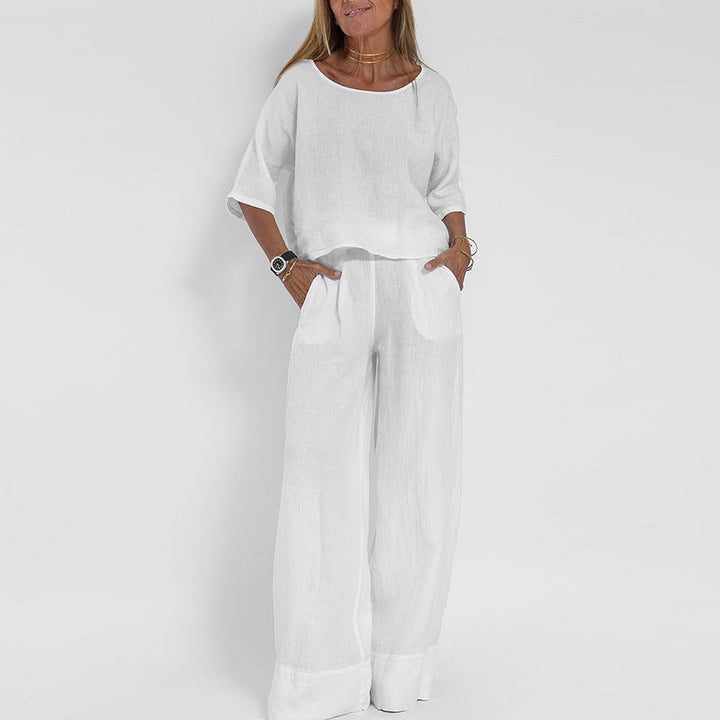 Women's Relaxed-Fit Elegant Set