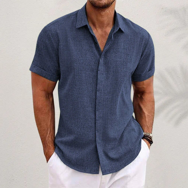 Men's Classic Linen Shirt