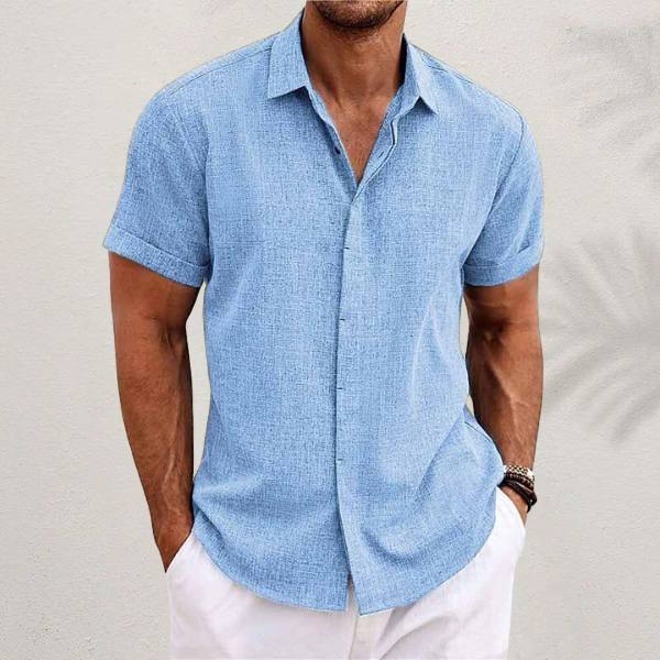 Men's Classic Linen Shirt