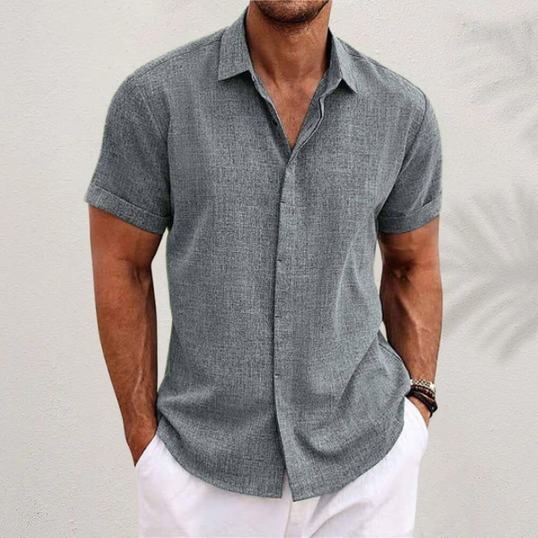 Men's Classic Linen Shirt