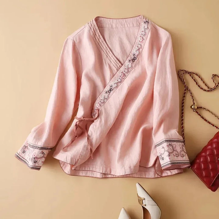 Women's Relaxed Embroidered Breeze Blouse