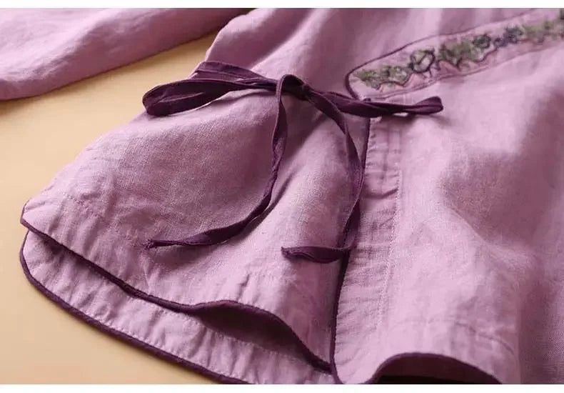 Women's Relaxed Embroidered Breeze Blouse